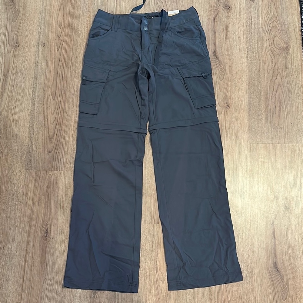 Women's Grey Convertible Prana Pants